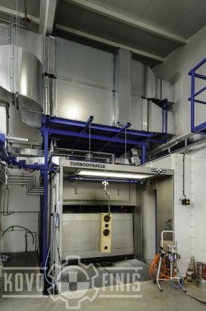 Paint coating line for reproductor bodies